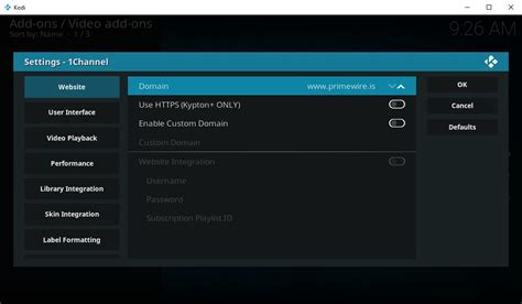 1Channel Kodi Add.